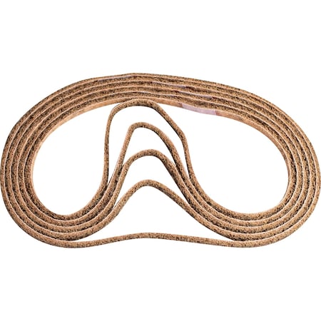 Pferd Sanding Belt, 1/4" W, 24" L, Surface Conditioning, Aluminum Oxide, 100 G Grit, Coarse, Polivlies 43553